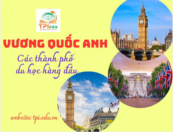 Danh sách thành phố du học hàng đầu tại Anh